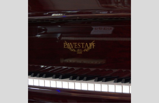 Used Eavestaff Polished Mahogany Baby Grand Piano - All Inclusive Premium Package (SN:200485) - Image 7